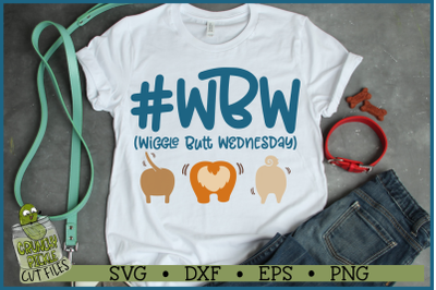 Wiggle Butt Wednesday WBW SVG