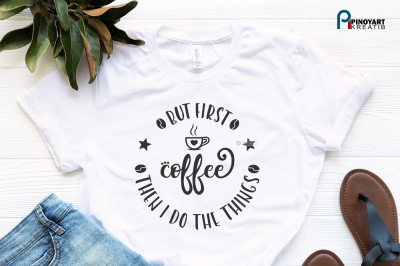 But First Coffee svg, Coffee svg, Cafe svg, svg files for cricut, svg