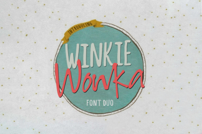 Winkie Wonka Font Duo