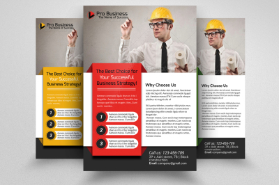 Civil Engineer & Architect Business Flyer