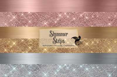 Shimmer Strips Clipart