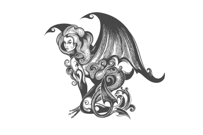 Succubus Demon Illustration