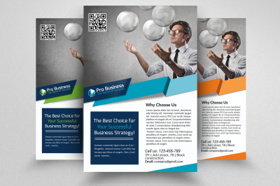 Business Strategy Flyer Template