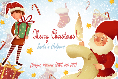 Merry Christmas! Santa&#039;s Helpers