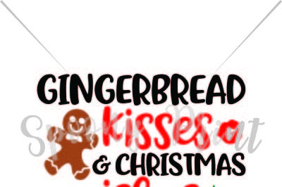 Gingerbread kisses