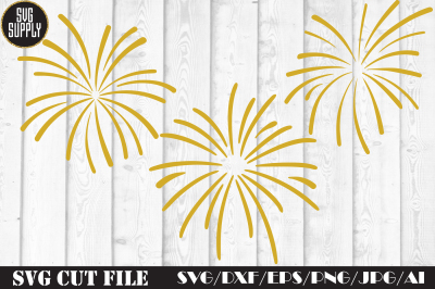 Fireworks SVG Cut File