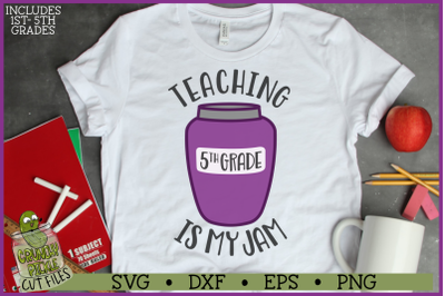 Teaching is my Jam SVG