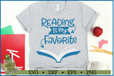 Reading Is My Favorite SVG