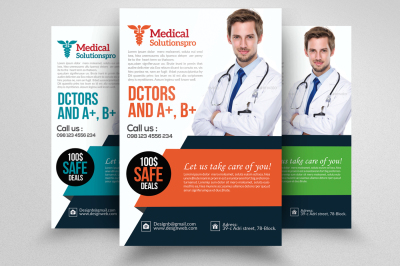 Health &amp; Medical Flyer Template