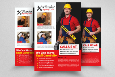 Handyman & Plumber Service Flyer