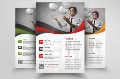 Business Strategy Flyer Template