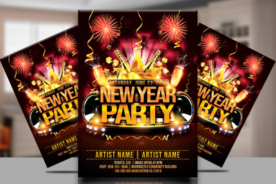 New Year's Eve Party Flyer