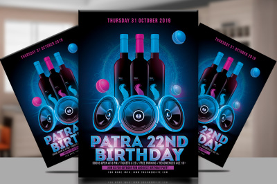 Club Party Poster Template