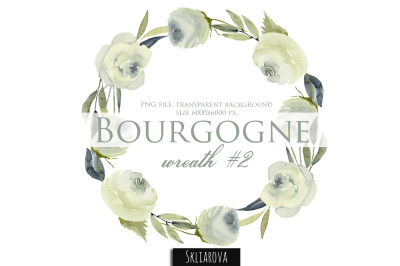 Bourgogne. Wreath #2