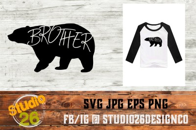 Brother Bear - SVG EPS PNG