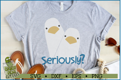 Seriously Seagulls SVG
