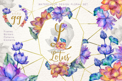 lotus Watercolor png