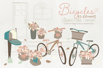 Bicycles 07 - Clipart, PNG &amp; Vector Graphics