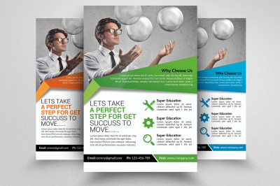 Business Strategy Flyer Template