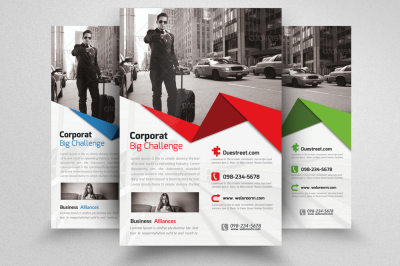 Business Traveling Agency Flyer