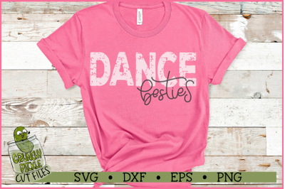 Dance Besties Distressed SVG