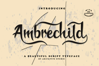 Ambrechild Script