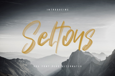 Seltons - SVG Font