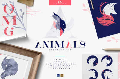 Animals - Creation Kit | AI and PS