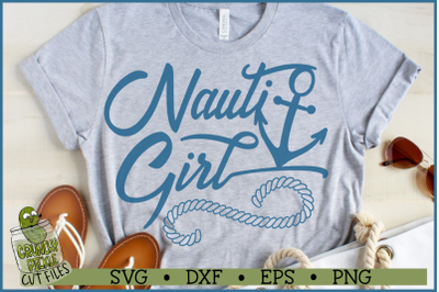Nauti Girl SVG