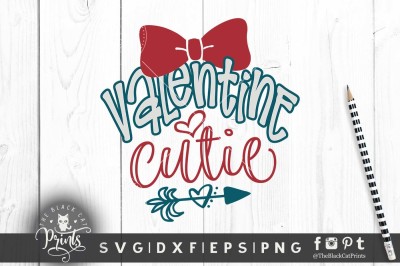 Valentine Cutie SVG DXF PNG EPS