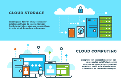 Cloud computing solution&2C; data storage business services&2C; information 