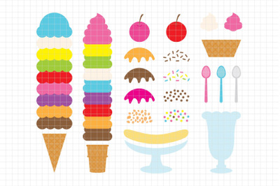 Ice Cream Maker-Digital Clipart (LES.CL14)