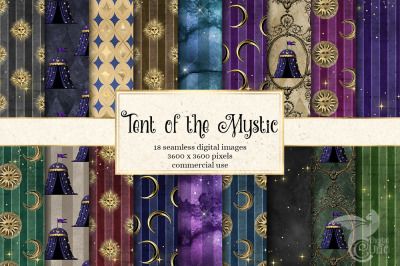 Tent of the Mystic Digital Paper