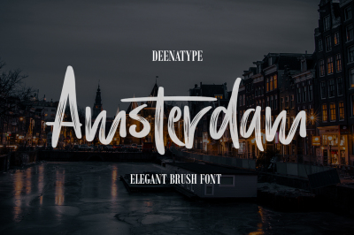 Amsterdam Brush Font
