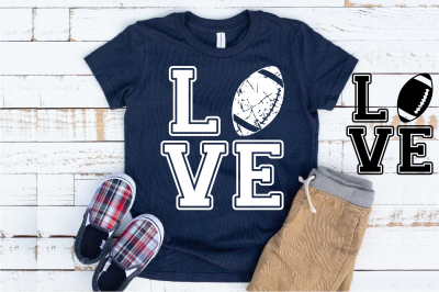 Love Football svg  Elf sweater tackle valentine's day 1161S
