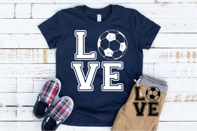 Love Soccer Tackle Svg Soccerball Play valentine's day ball svg 1162S