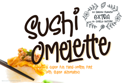 Sushi Omelette