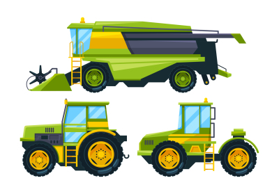 Combine harvester and different others agricultural machines