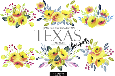 Texas. Bouquets collection.