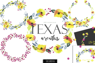 Texas. Wreaths collection.