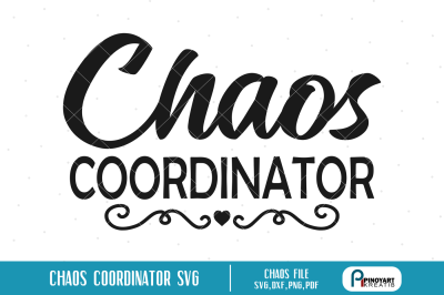 Chaos Coordinator svg, Chaos svg, Coordinator svg, svg files, svg