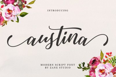 austina script