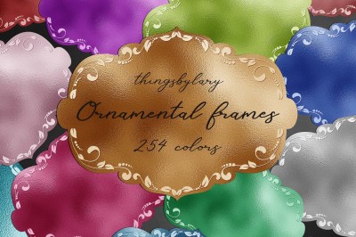 254 Ornamental Decorative Wedding Frames Save The Date