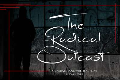 Radical Outcast - Signature Font