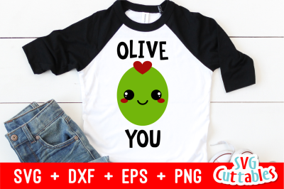 Olive You | Valentines Day Cut File