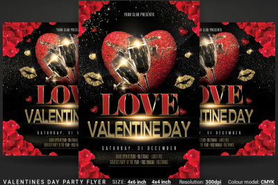  Valentines Day Party Flyer