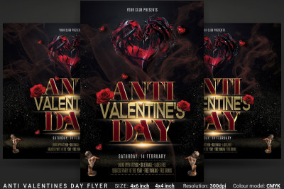 Anti Valentines Day Flyer