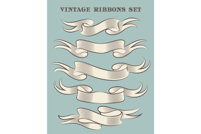 Hand Made Vintage Ribbon Set