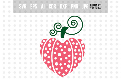 Valentine's Heart - svg, eps, ai, cdr, dxf, png, jpg