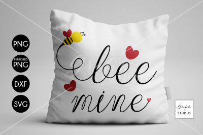 Bee mine Valentine SVG File